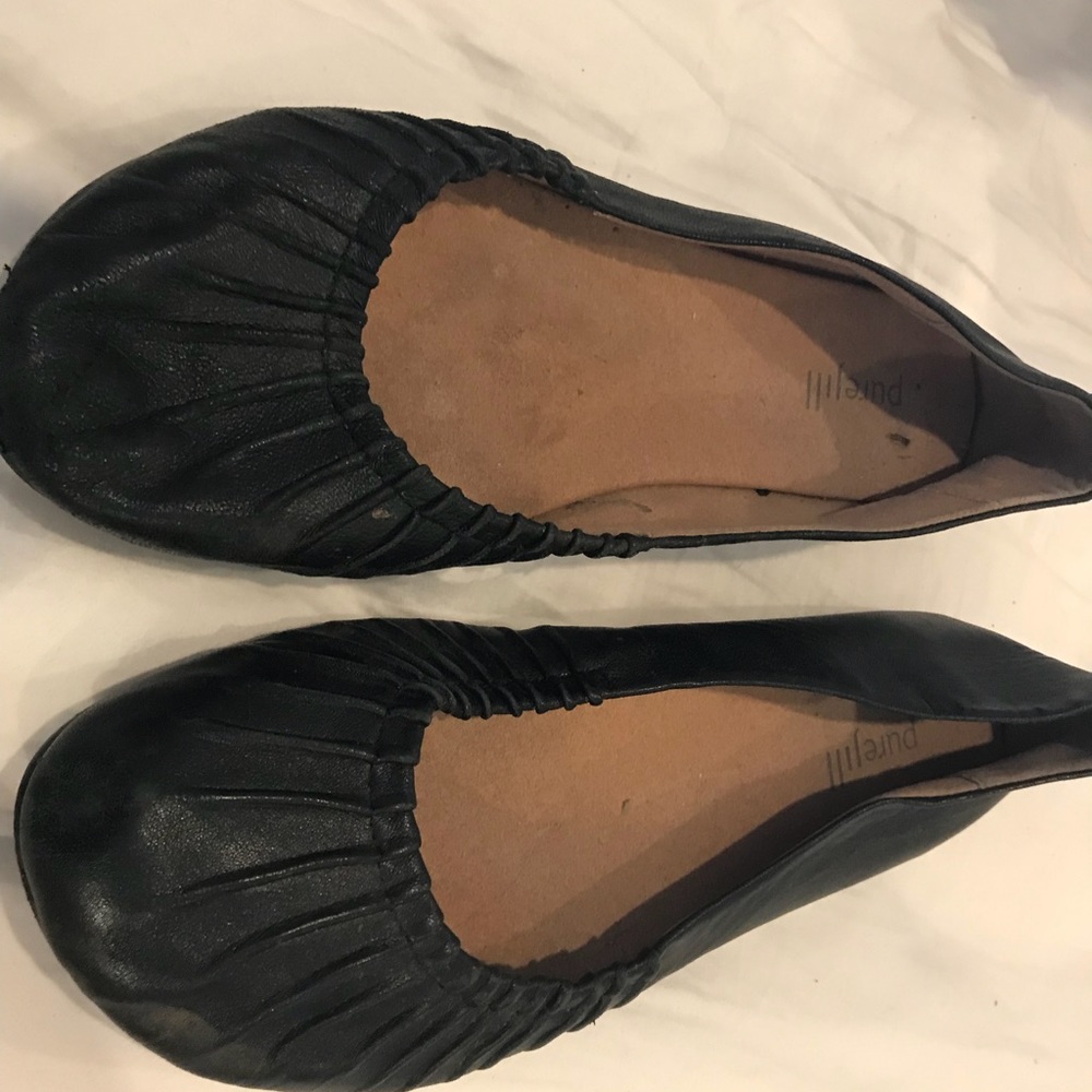 J Jill black leather shoes